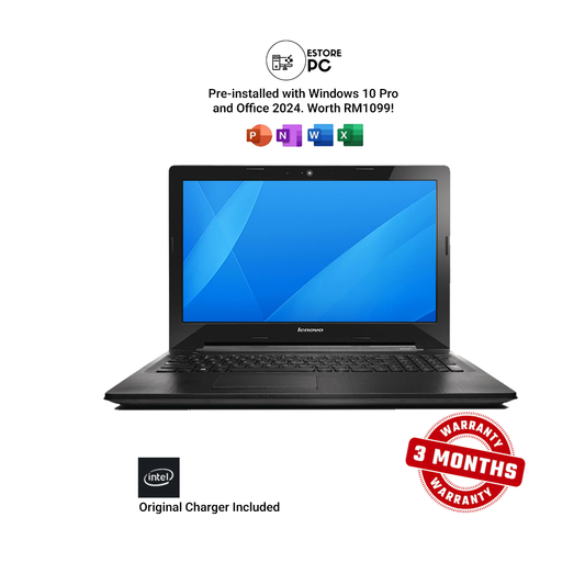Lenovo G40 | 14" HD | Black | Intel Celeron N2830 | Integrated Graphics | 8GB RAM | 256GB SSD | New Battery
